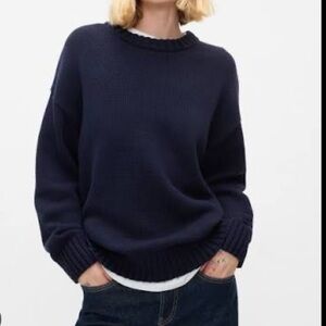 Oversized Boyfriend Gap Sweater